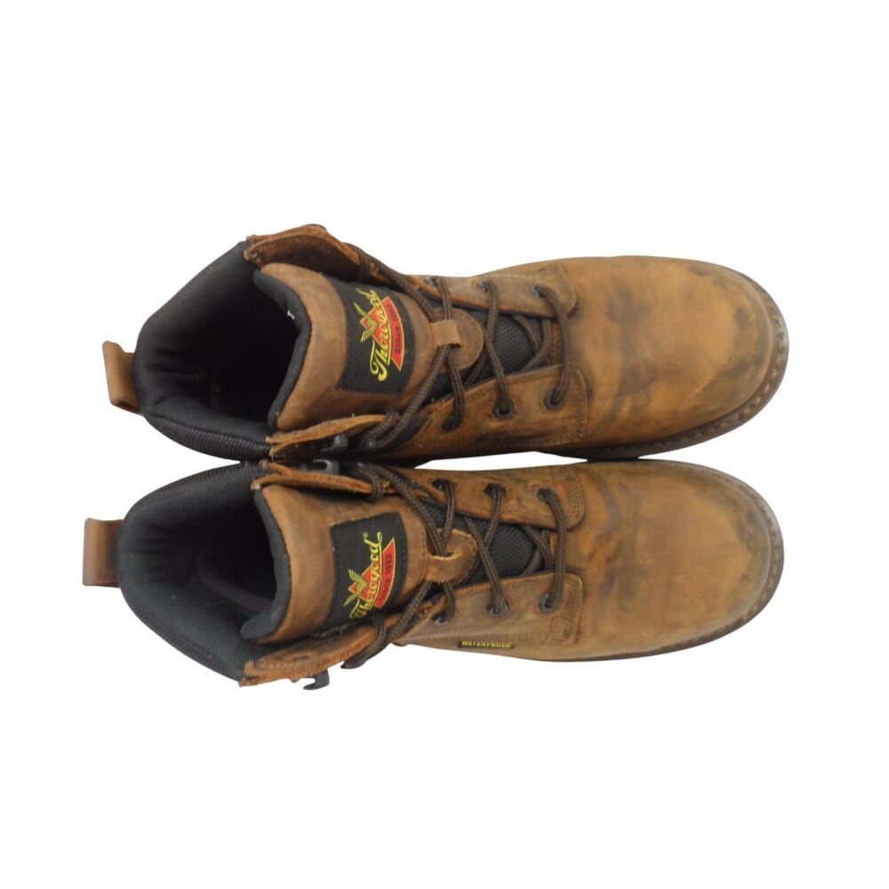 Thorogood Men's 6" Crazy Horse WP Composite Toe Work Boot 804-4143 Brown Size 9M - Picture 4 of 8